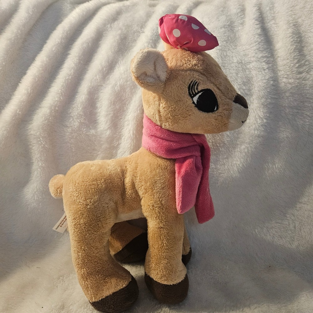 Rudolph‎ the Red Nosed Reindeer Plush Clarice Stuffed Animal Toy Set Holiday - Picture 9 of 16
